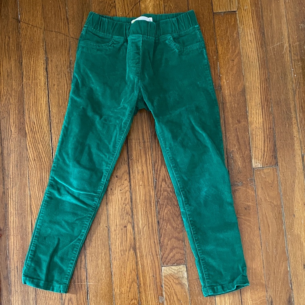 Boden Vibrant Girl’s Green Corduroy Trousers